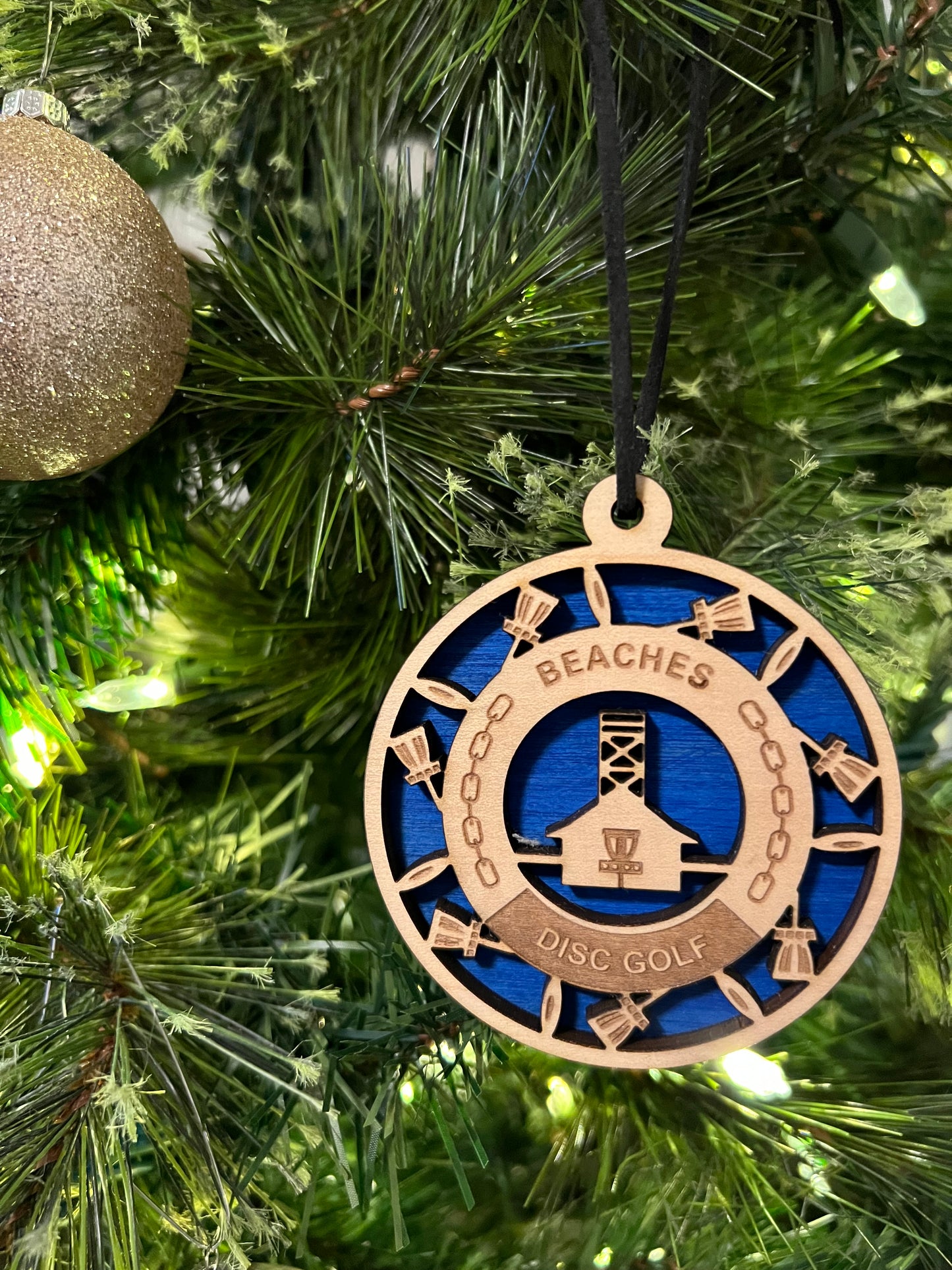 Christmas Ornaments X ChainLink Disc Golf