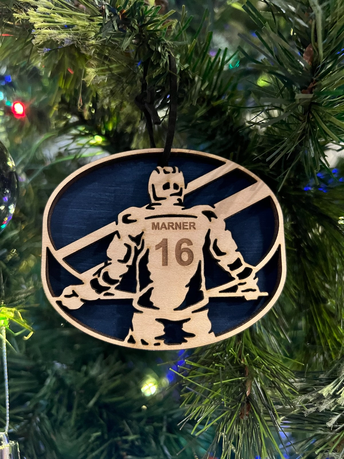 Custom Hockey Ornament